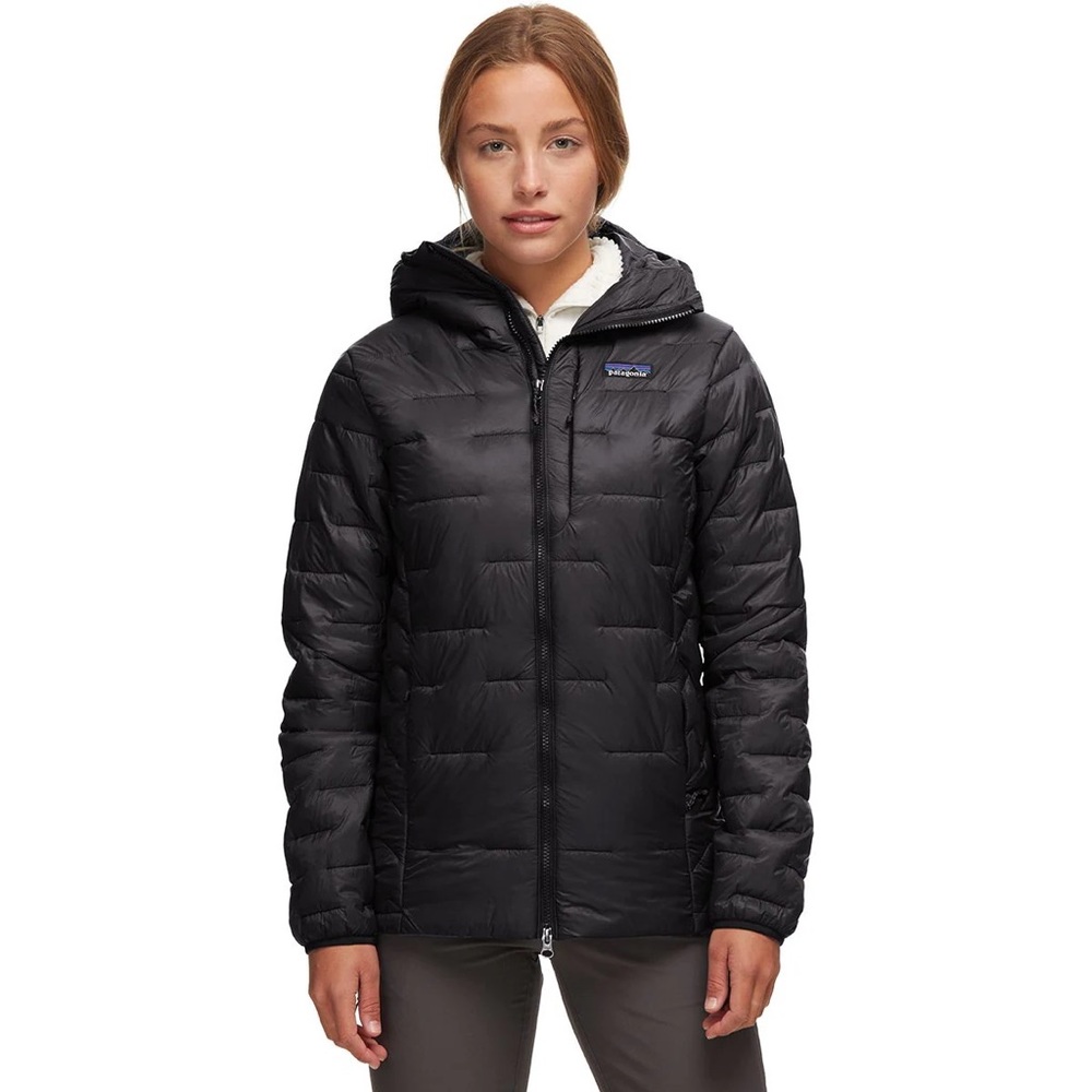 Patagonia Macro Puff Insulated Hoodie Jacket Women Size L